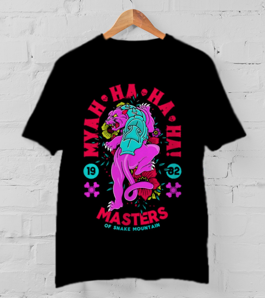 Mwah Ha Ha Ha Masters Of Snake Mountain 1982 T-Shirt