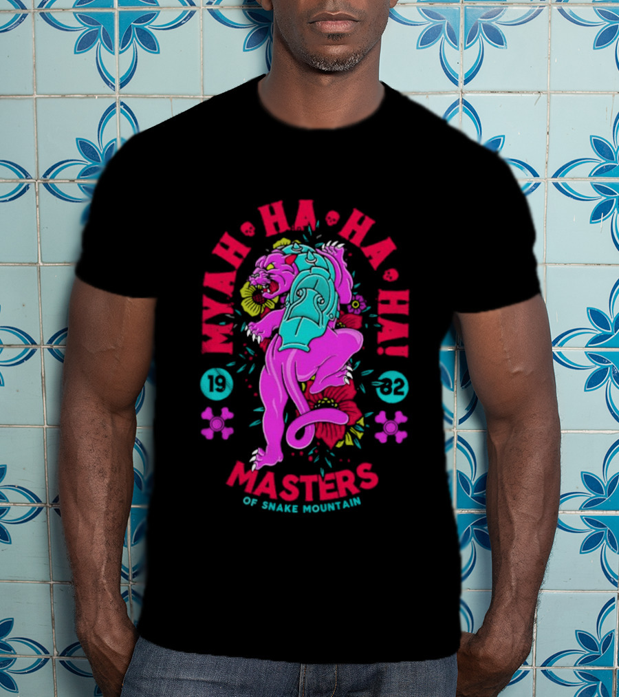 Mwah Ha Ha Ha Masters Of Snake Mountain 1982 T-Shirt