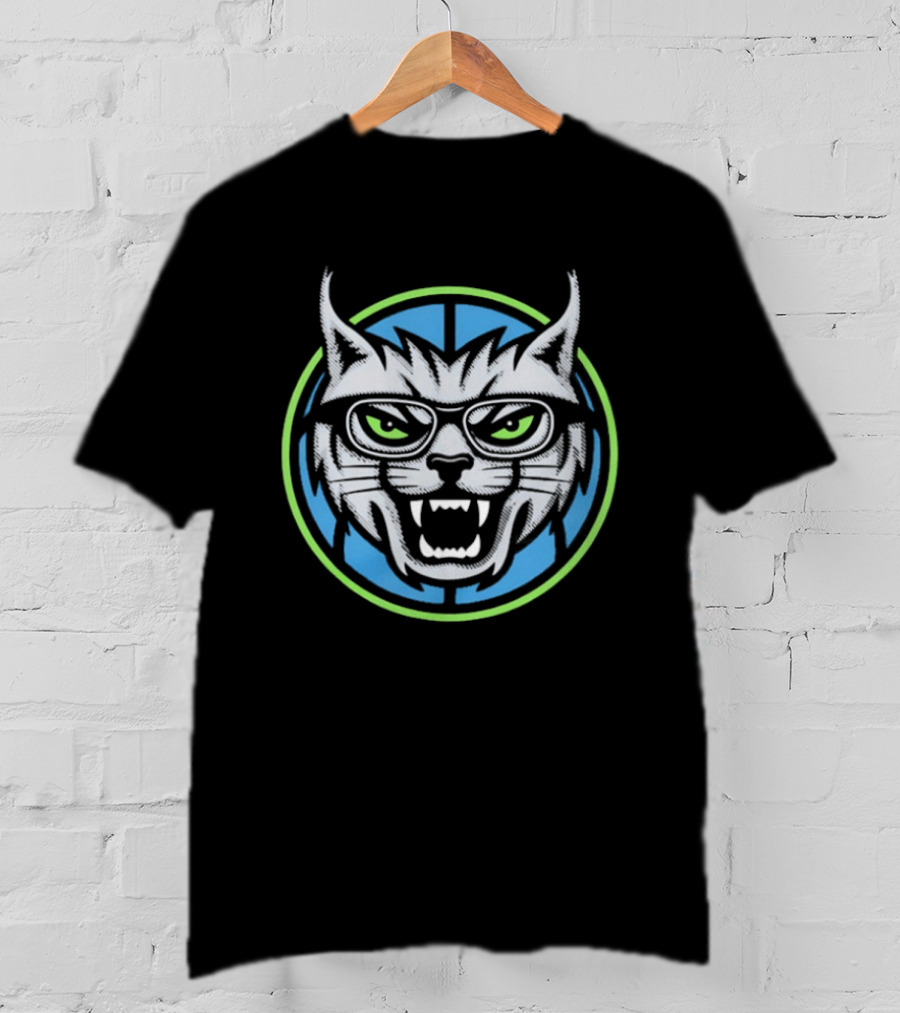 Minnesota Lynx Basketball Goggles Cat T-Shirt