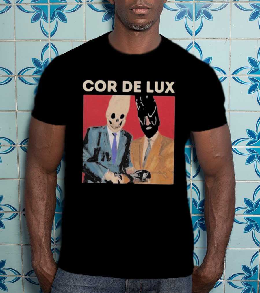 COR DE LUX Surreal Suited Figures T-Shirt