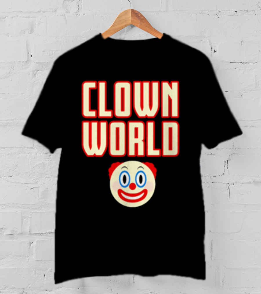 Clown World Satire Humor Iconic Face T-Shirt