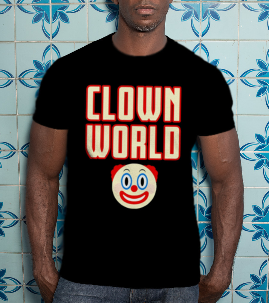 Clown World Satire Humor Iconic Face T-Shirt