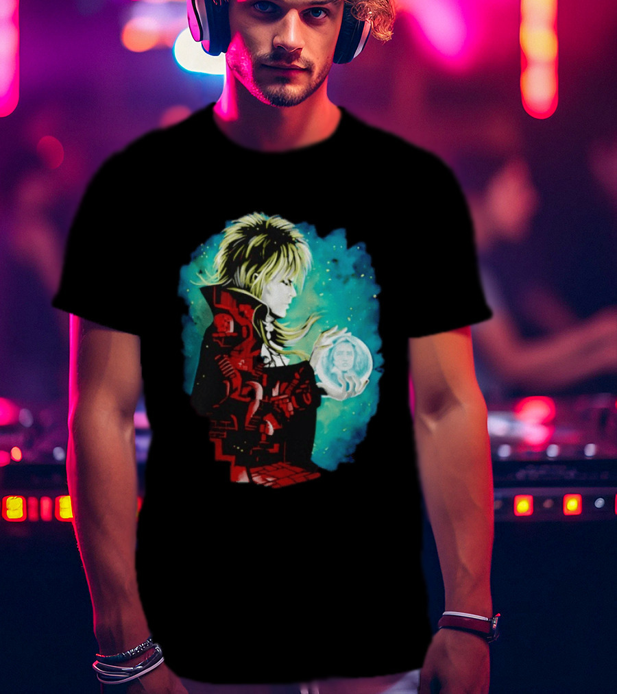 Labyrinth Jareth And Sarah Magic Orb T-Shirt