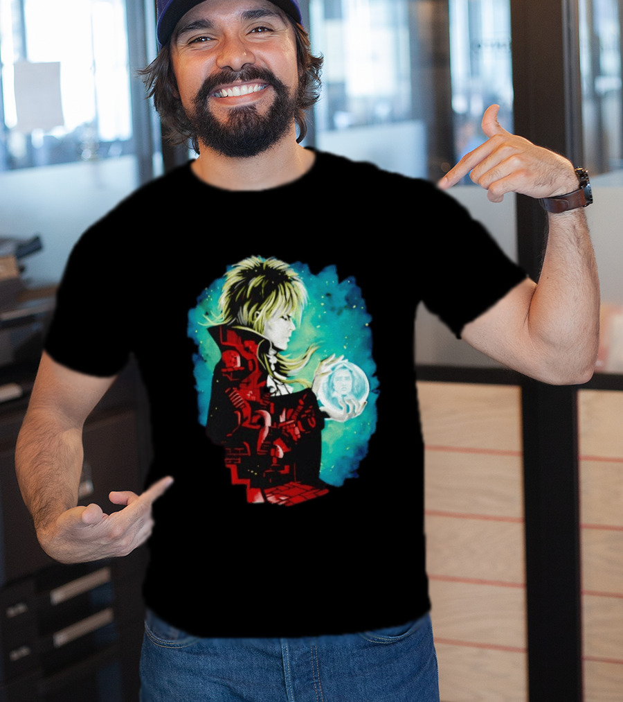 Labyrinth Jareth And Sarah Magic Orb T-Shirt