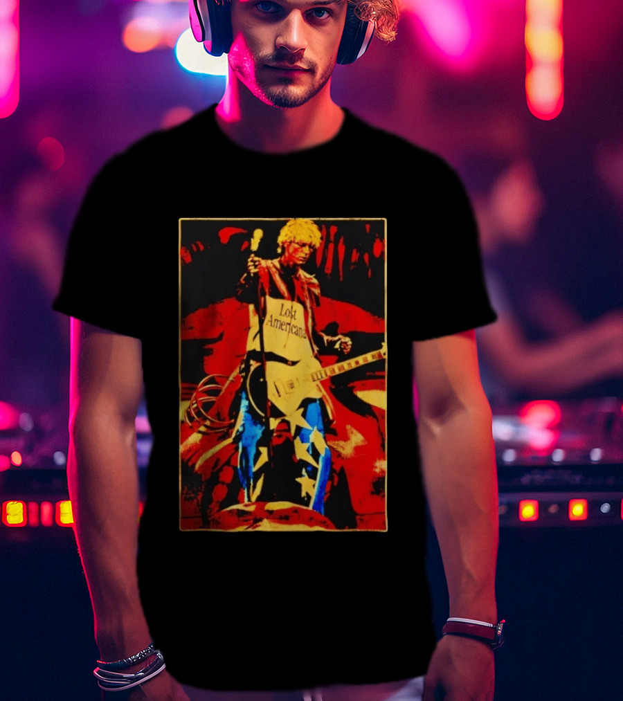 Lost Americana Kurt Cobain Nirvana Grunge T-Shirt