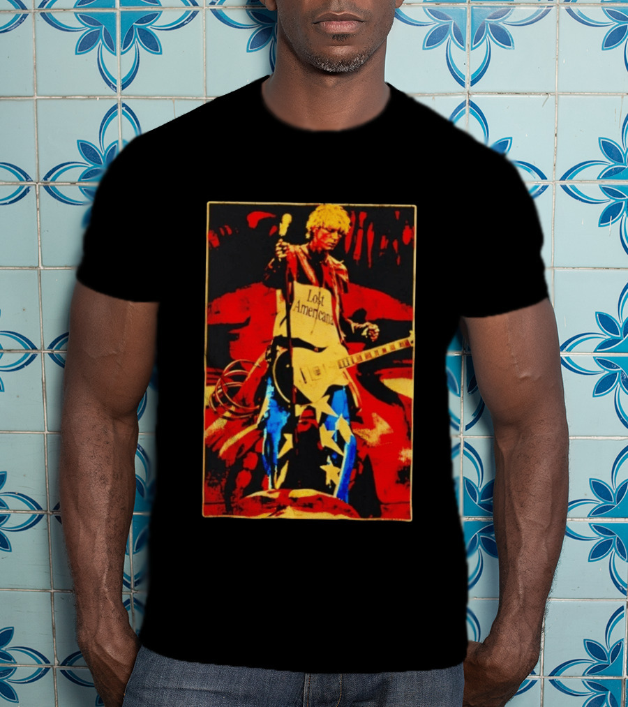 Lost Americana Kurt Cobain Nirvana Grunge T-Shirt