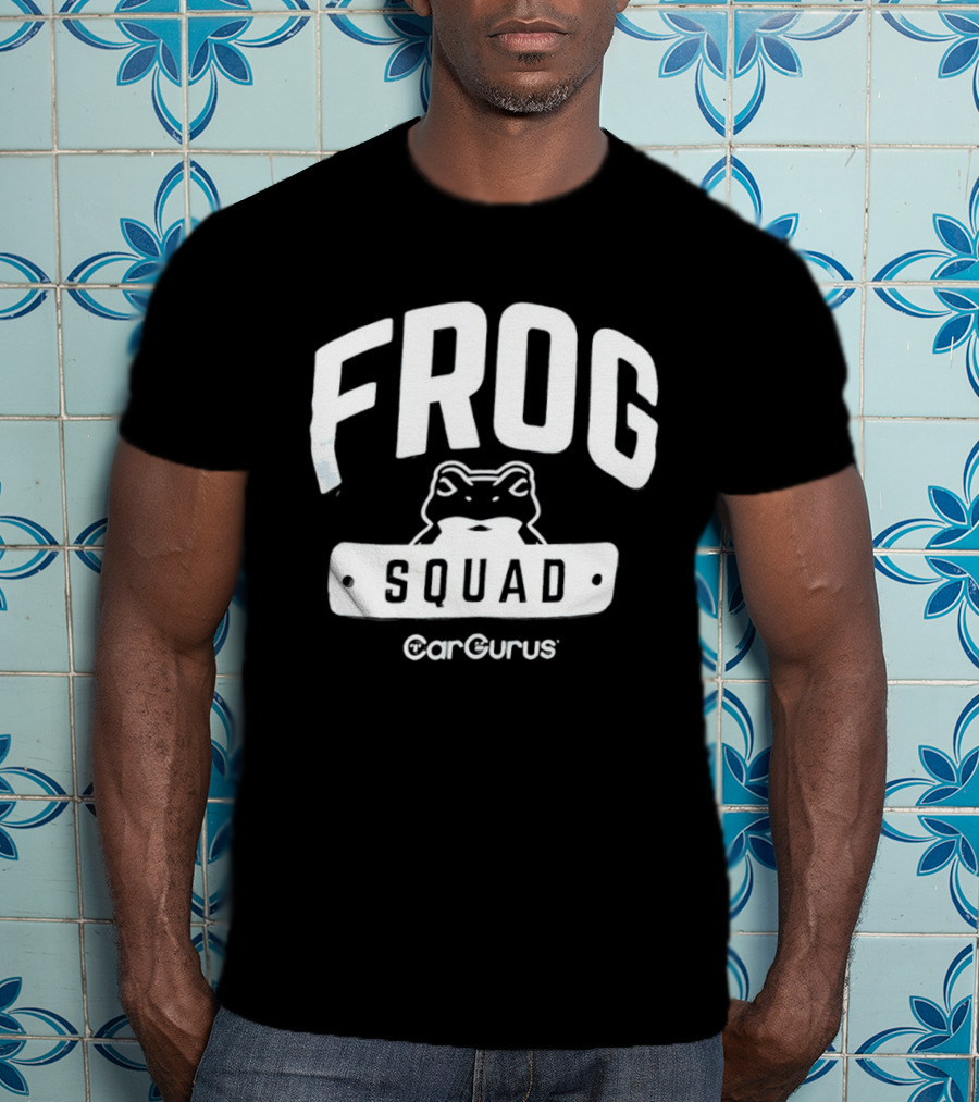 Frog Squad CarGurus Vintage Style Frog Embossed T-Shirt