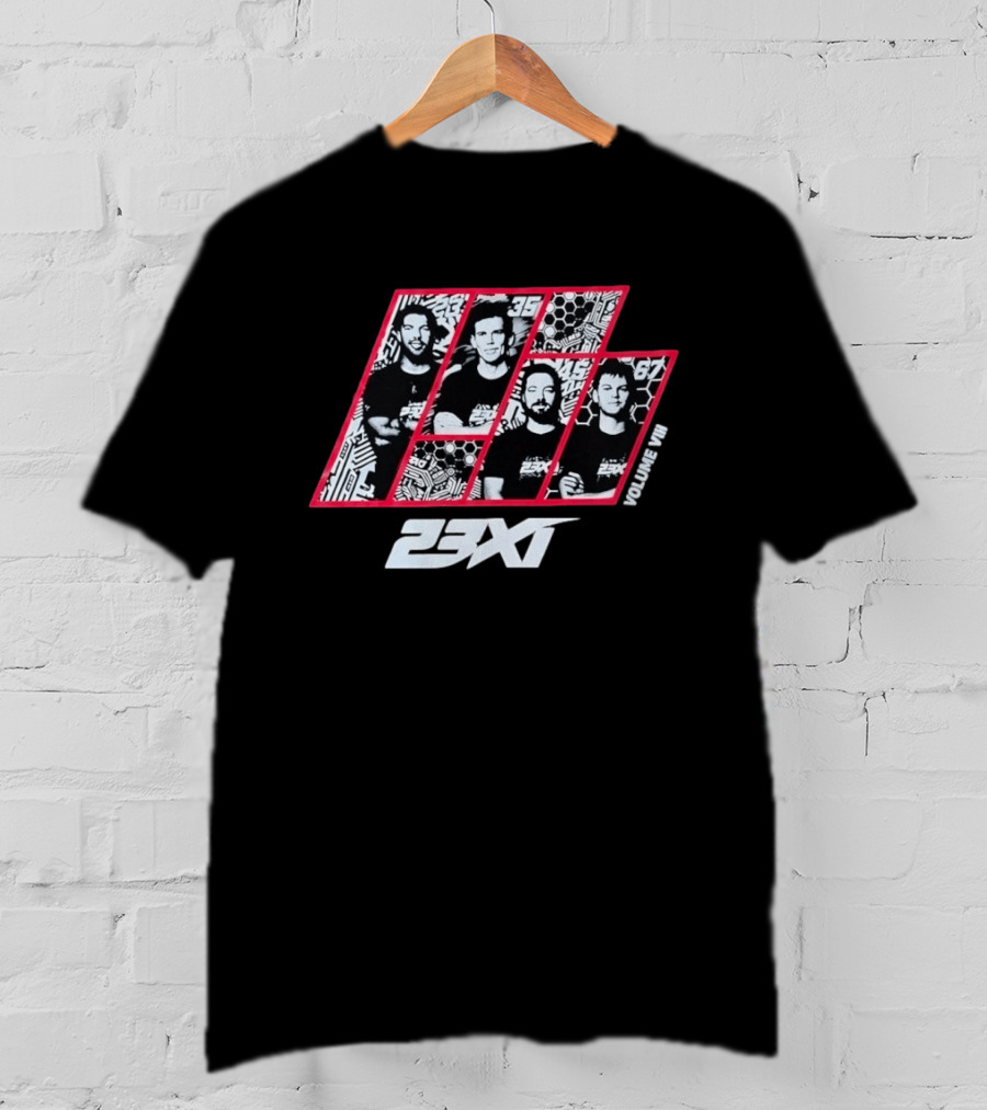 23XI Racing Volume VII NASCAR Bubba Wallace Dr Martens 67 T-Shirt