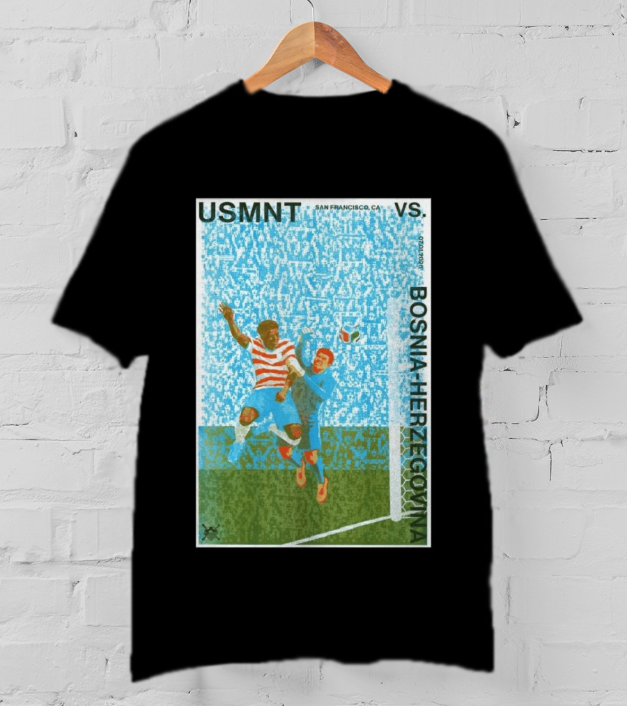 USMNT Vs Bosnia Herzegovina San Francisco July 1 2026 T-Shirt
