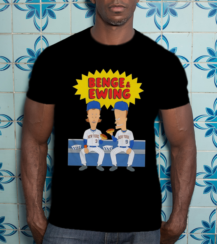 Benge & Ewing New York Mets Beavis And Butt Head T-Shirt