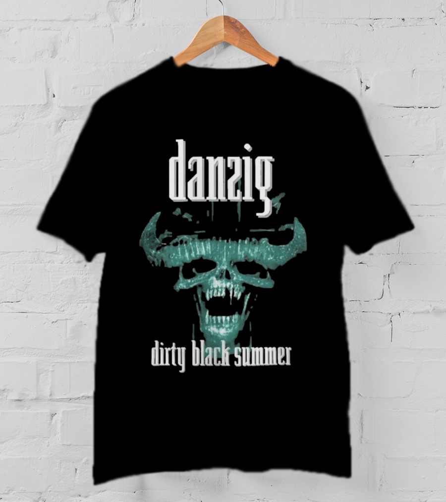 Danzig Dirty Black Summer Beyond Human Dirty T-Shirt
