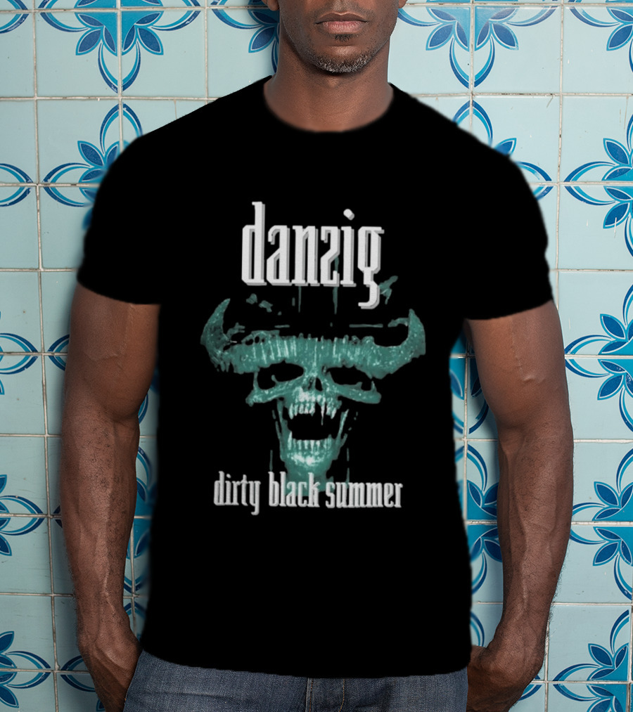 Danzig Dirty Black Summer Beyond Human Dirty T-Shirt