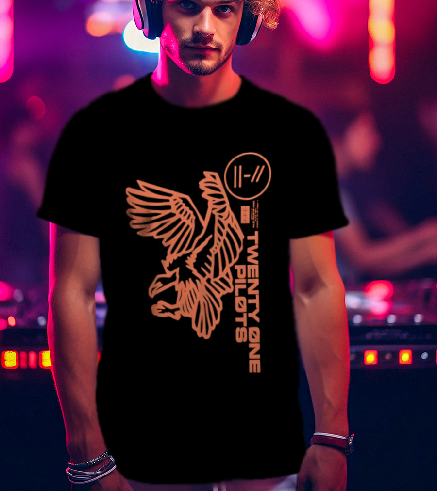 Twenty One Pilots Trench Vulture La Prima Estate Festival T-Shirt