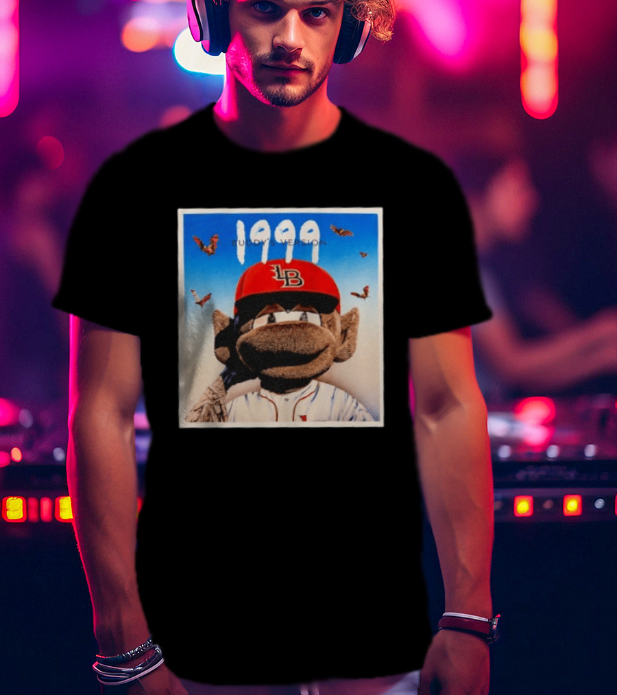 1999 Buddy's Version LB Red Cap Baseball T-Shirt