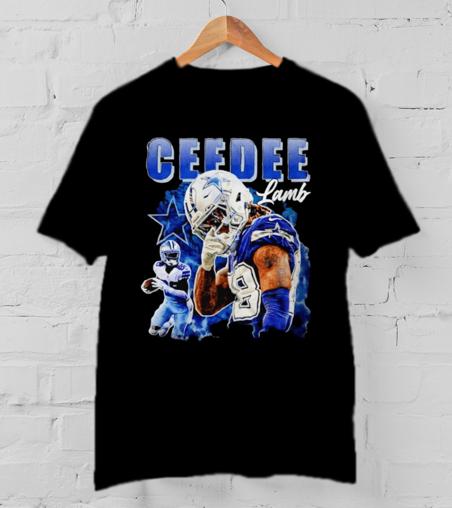 CeeDee Lamb Dallas Cowboys 88 NFL Draft Player 2026 T-Shirt