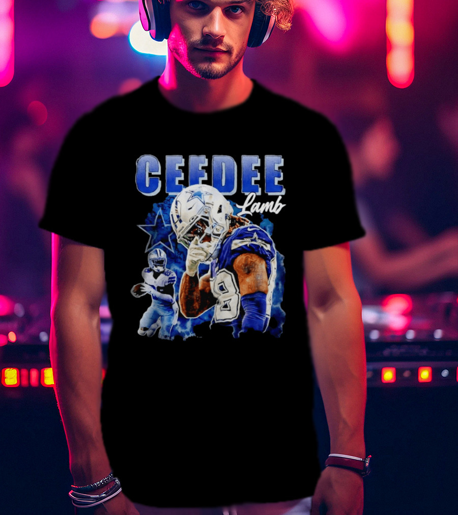 CeeDee Lamb Dallas Cowboys 88 NFL Draft Player 2026 T-Shirt