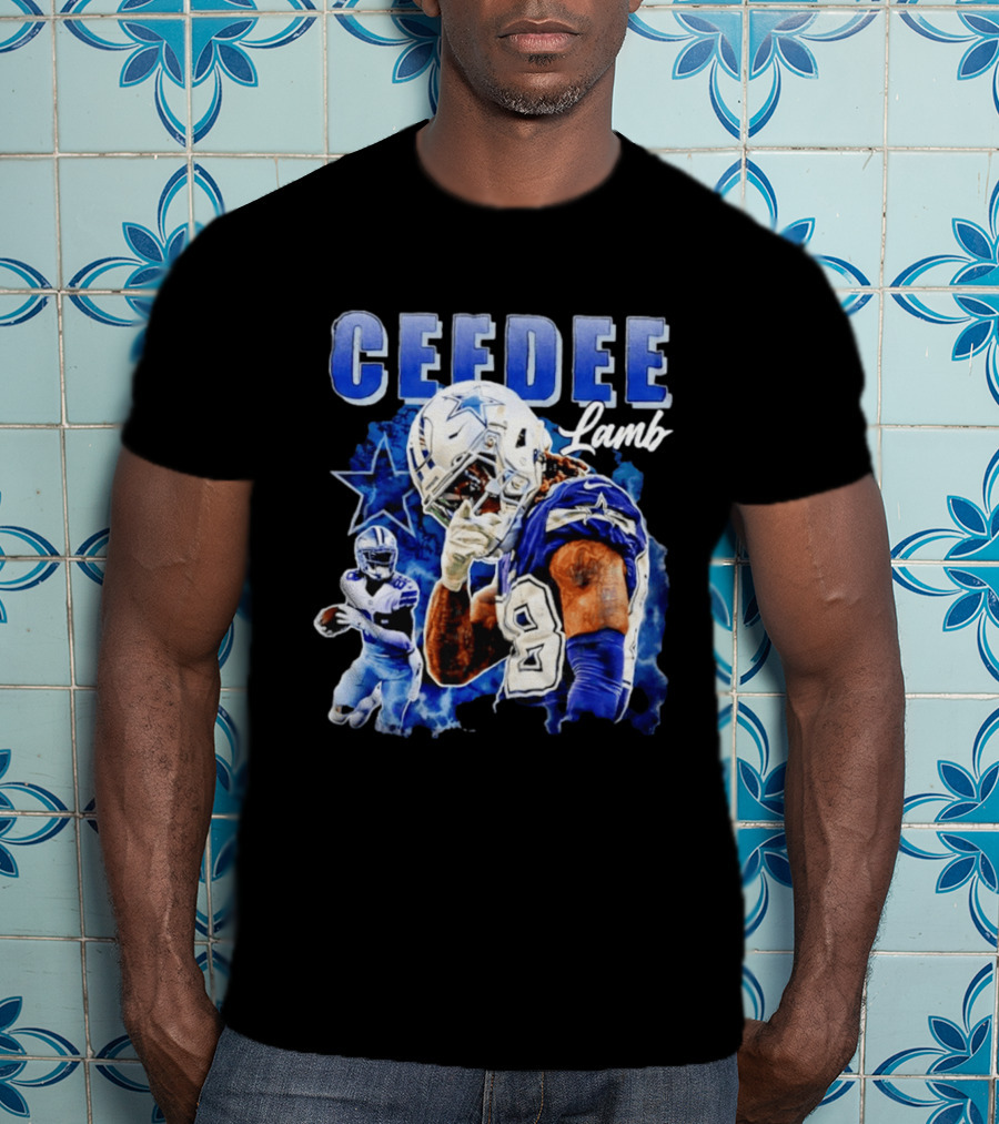 CeeDee Lamb Dallas Cowboys 88 NFL Draft Player 2026 T-Shirt