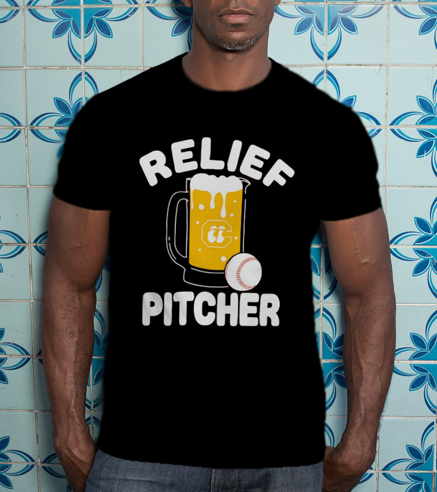 Chattanooga Lookouts Relief Pitcher Beer Baseball C T-Shirt