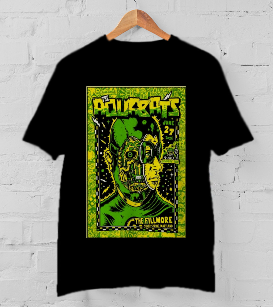 The Aquabats Holy Guacamole Tour Silver Spring June 27 2026 The Fillmore T-Shirt