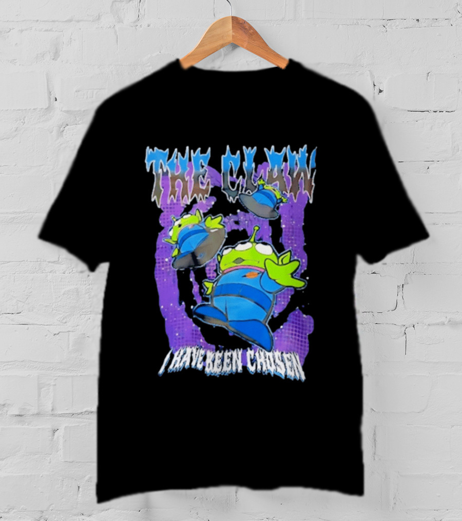 Toy Story Aliens The Claw I Have Been Chosen Pixar Movie Iconic Scene T-Shirt