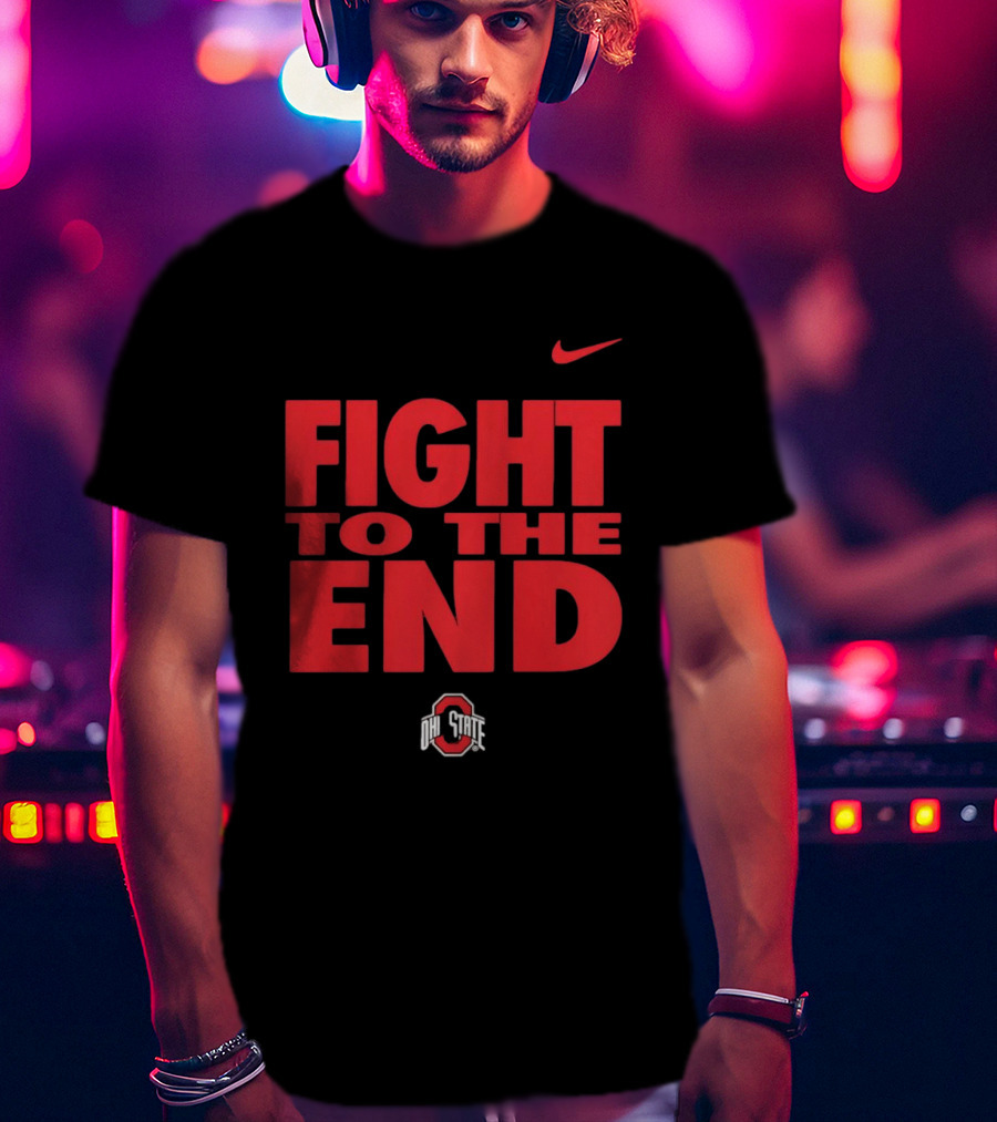 Ohio State Buckeyes Fight To The End Nike Sportswear T-Shirt