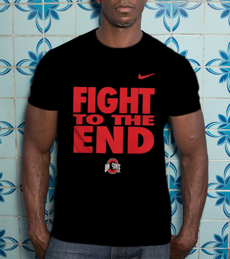 Ohio State Buckeyes Fight To The End Nike Sportswear T-Shirt