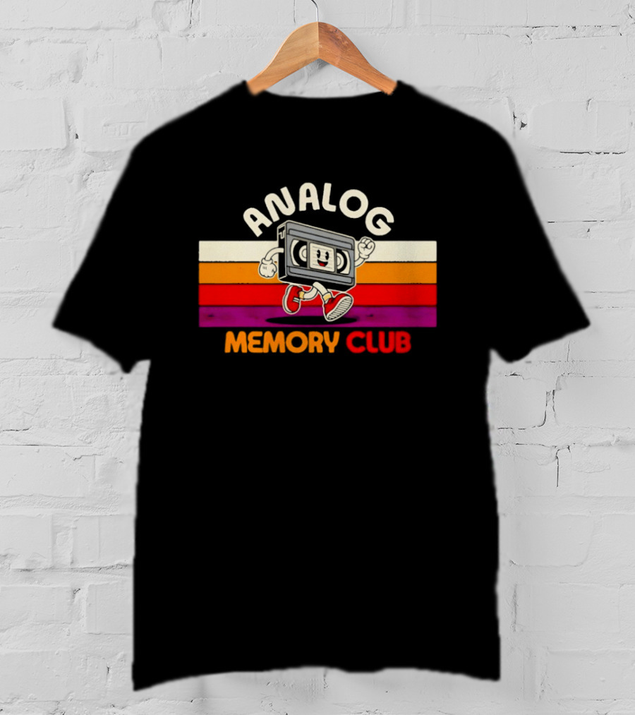 Analog Memory Club VHS Tape T-Shirt