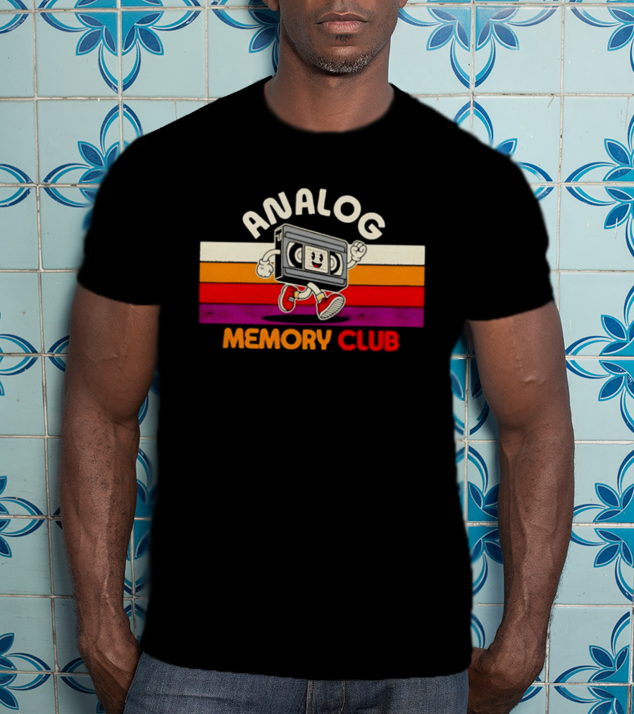 Analog Memory Club VHS Tape T-Shirt