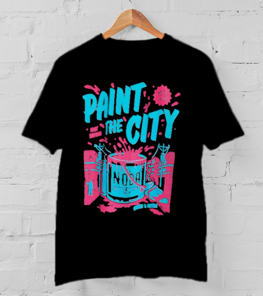 Paint The City Nola New Orleans Drew Orleans T-Shirt