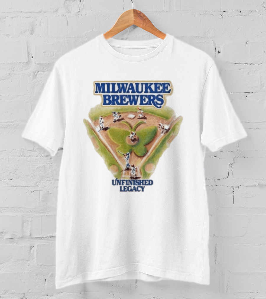 Milwaukee Brewers 2026 Giveaway Unfinished Legacy Local Artist T-Shirt