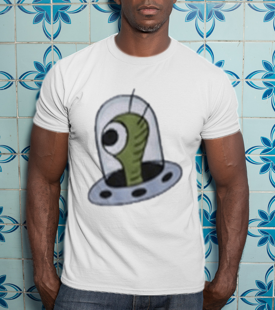 Bizarro Secret UFO Alien Spaceship T-Shirt