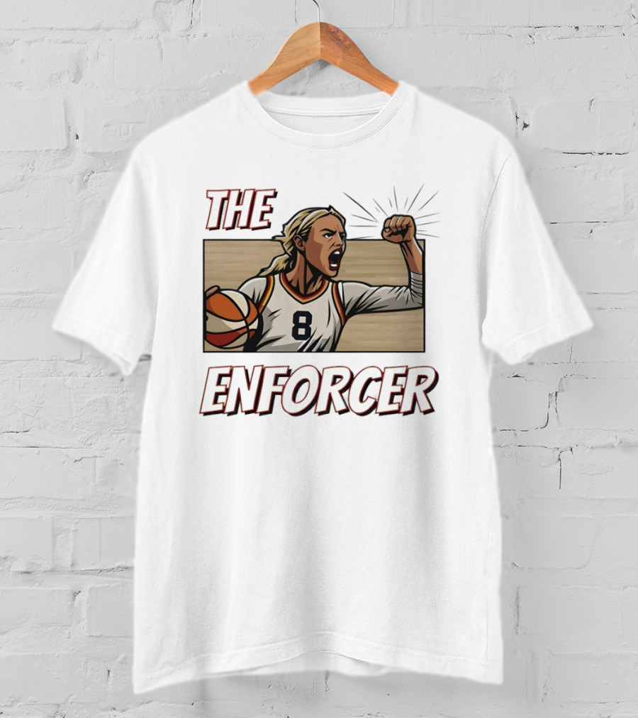 The Enforcer Basketball Player 8 Indiana Star Sophie T-Shirt