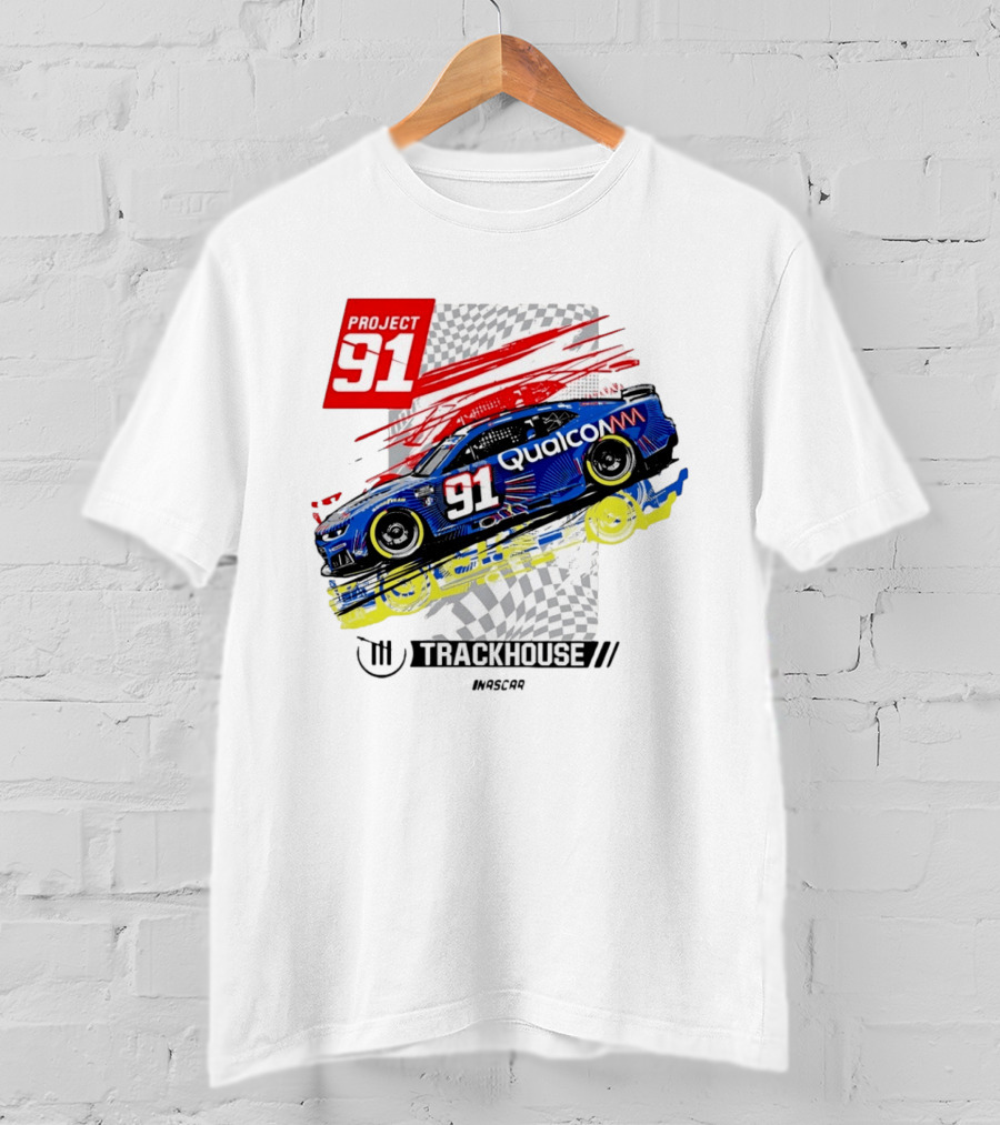 Project 91 Trackhouse Racing Qualcomm NASCAR T-Shirt