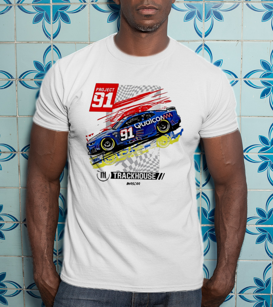 Project 91 Trackhouse Racing Qualcomm NASCAR T-Shirt