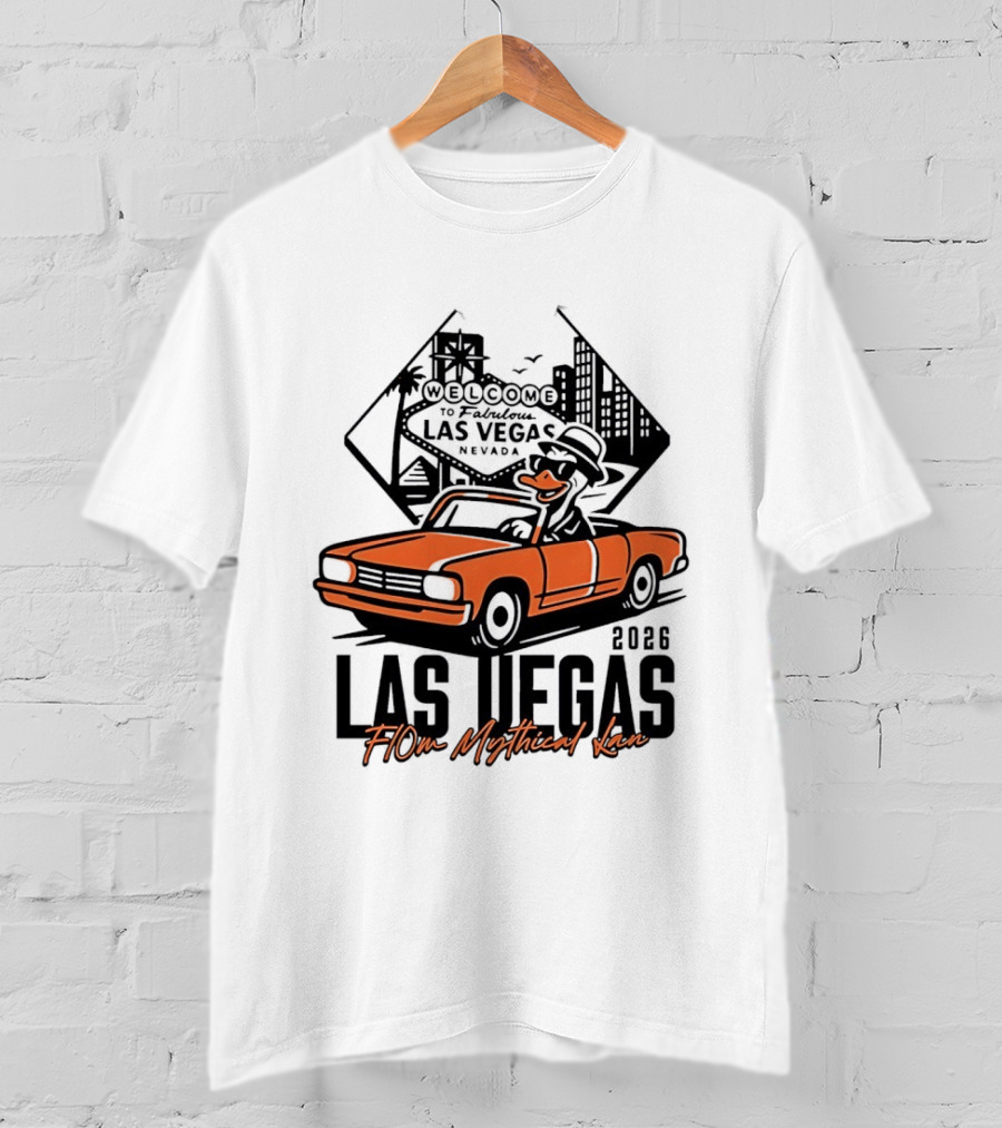 Las Vegas 2026 Duck Driving Convertible Flom Mythical Lan T-Shirt