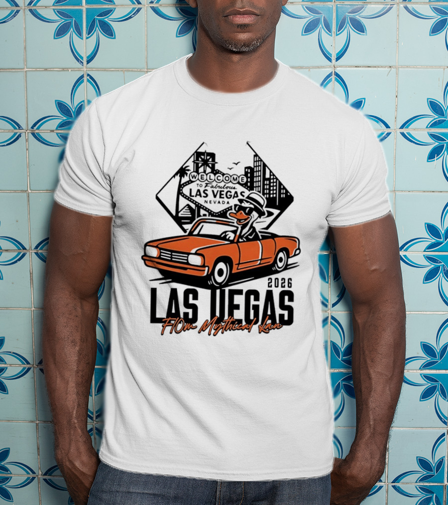 Las Vegas 2026 Duck Driving Convertible Flom Mythical Lan T-Shirt