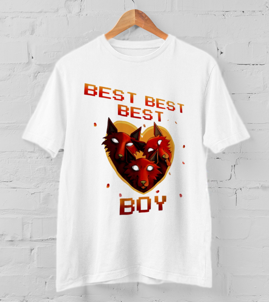 BEST BEST BEST BOY Fox Trio T-Shirt