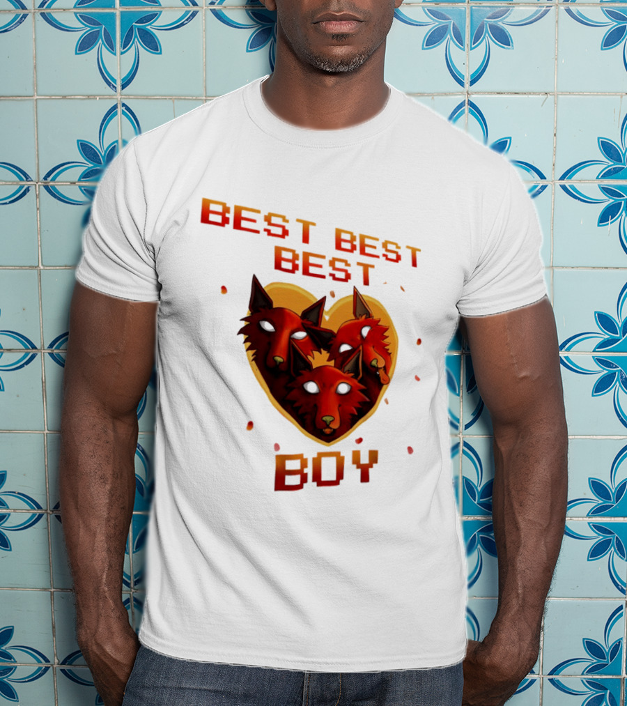 BEST BEST BEST BOY Fox Trio T-Shirt