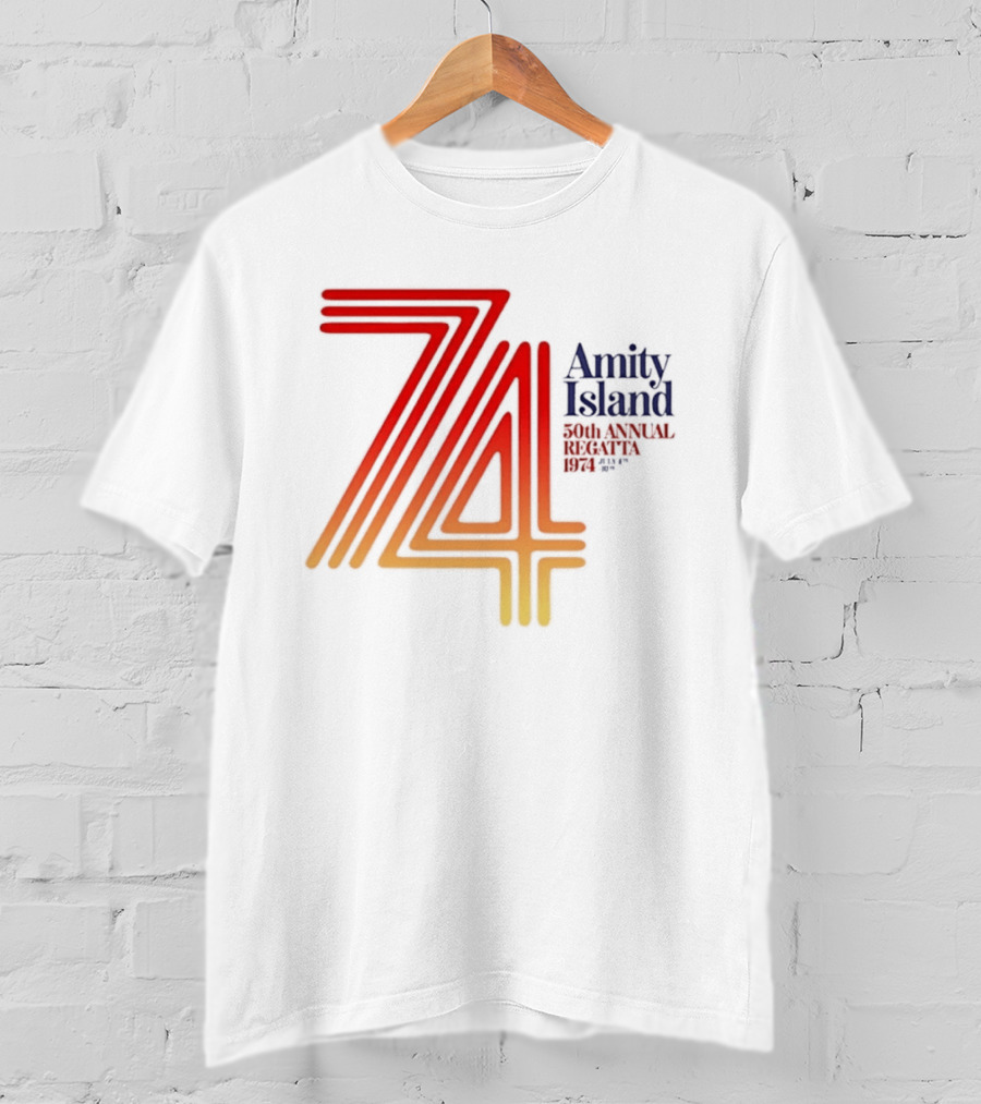 Amity Island 50th Annual Regatta 1974 T-Shirt