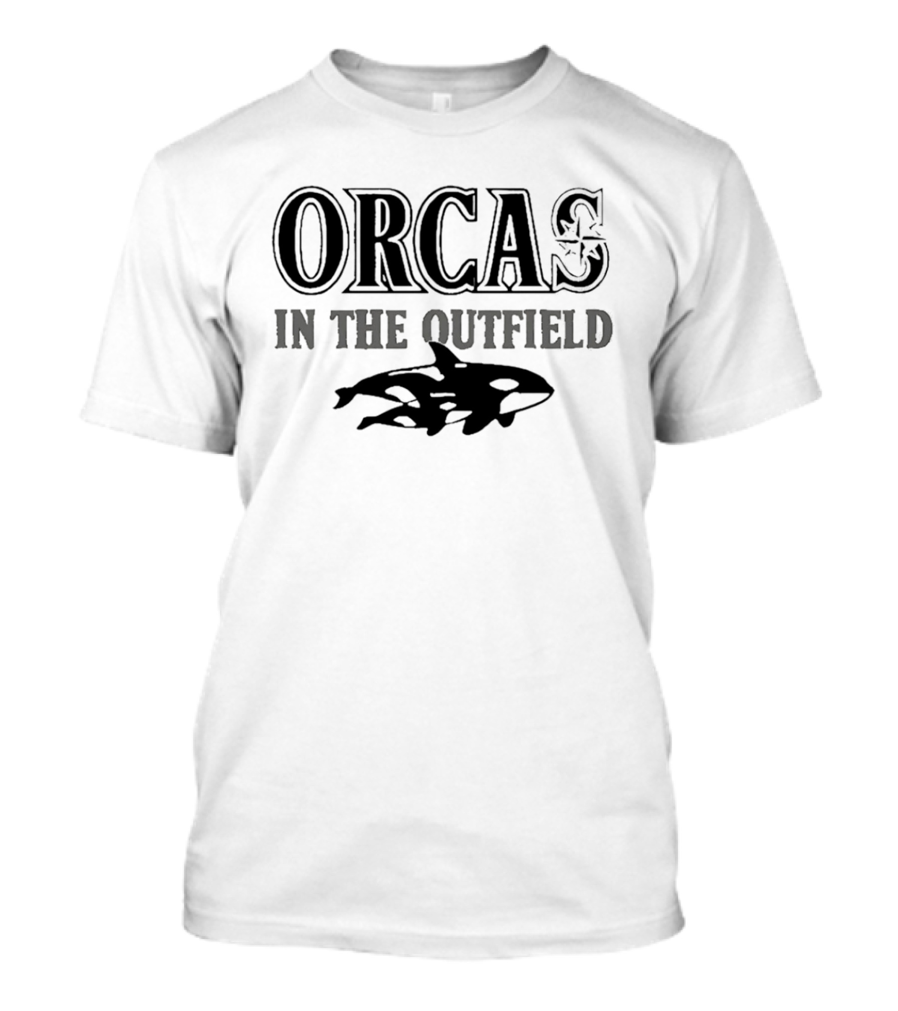 Orcas In The Outfield Mariners 2026 T-Shirt