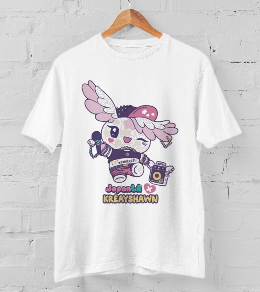 Michi Kreayshawn JapanLA Kawaii Bunny DJ Vibes T-Shirt