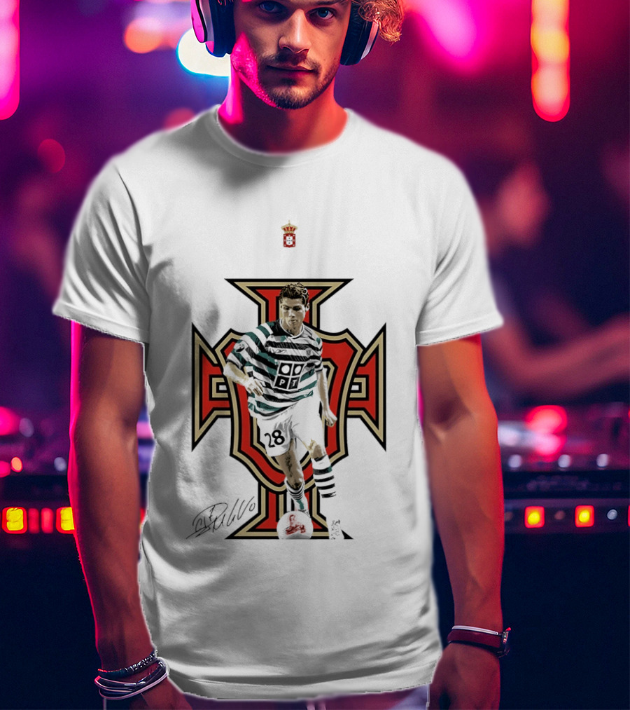 Cristiano Ronaldo Sporting CP Iconic Portugal T-Shirt