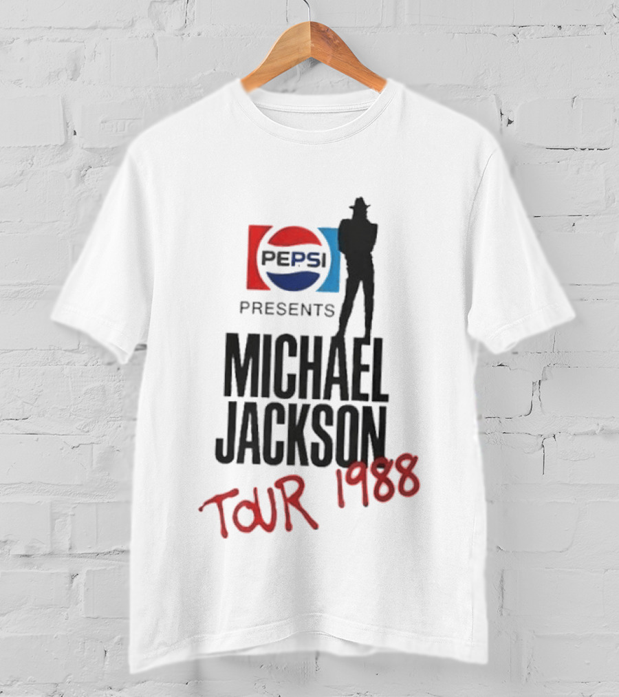 Pepsi Presents Michael Jackson Tour 1988 T-Shirt