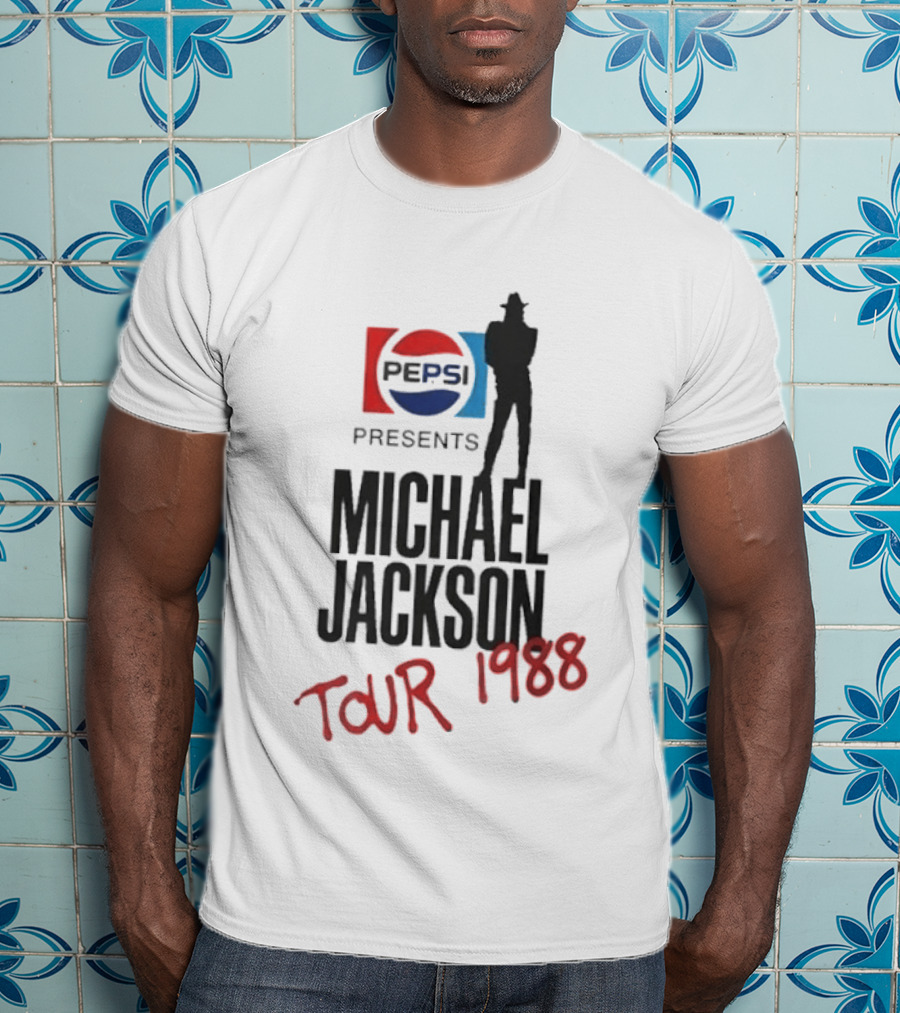 Pepsi Presents Michael Jackson Tour 1988 T-Shirt
