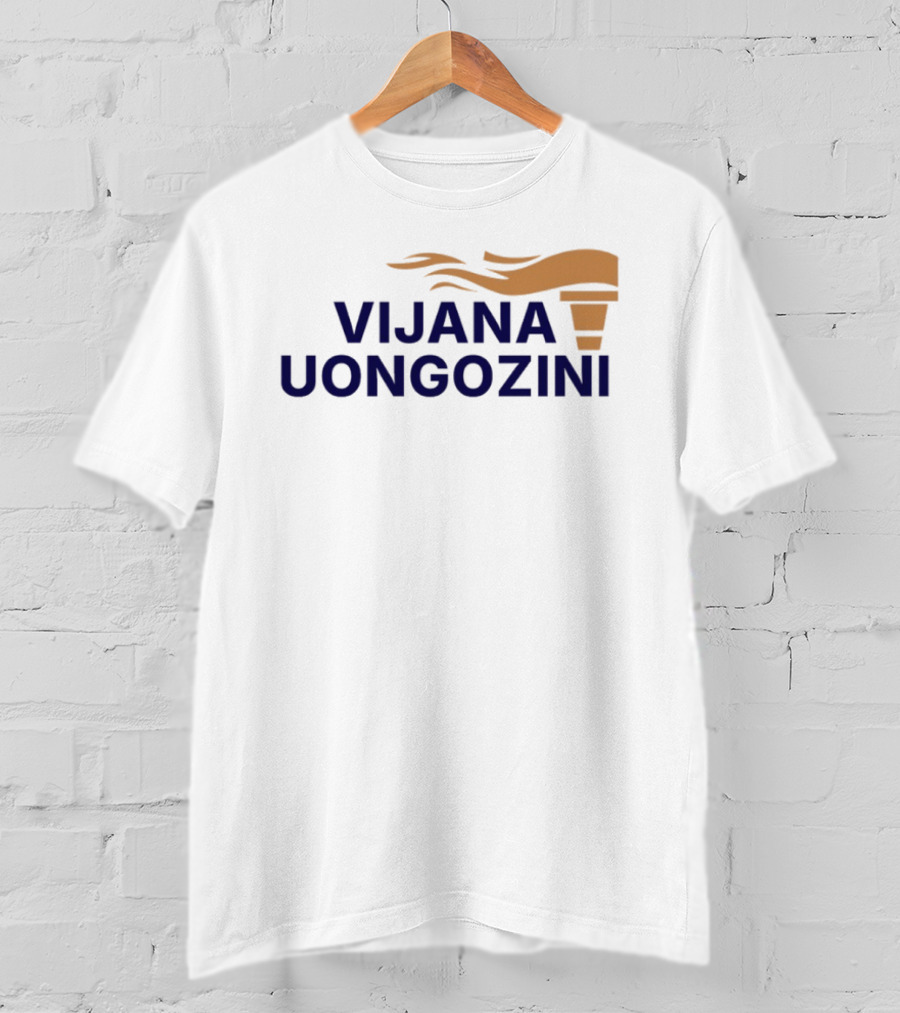 Vijana Uongozini Torch Symbol Edwin Sifuna Parliament Building T-Shirt