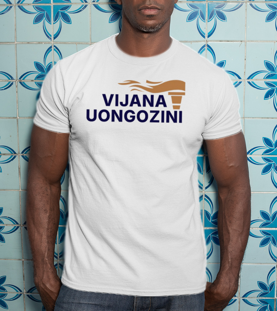 Vijana Uongozini Torch Symbol Edwin Sifuna Parliament Building T-Shirt