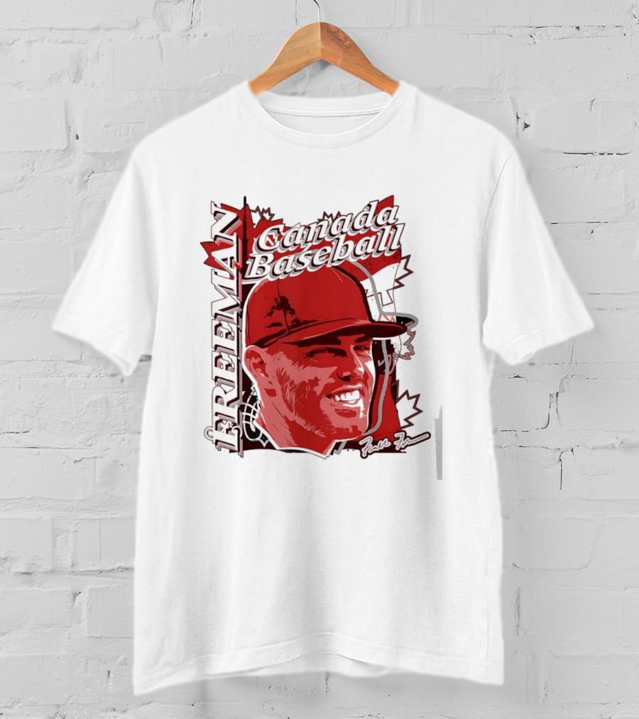 Freddie Freeman Canada Baseball MLB T-Shirt
