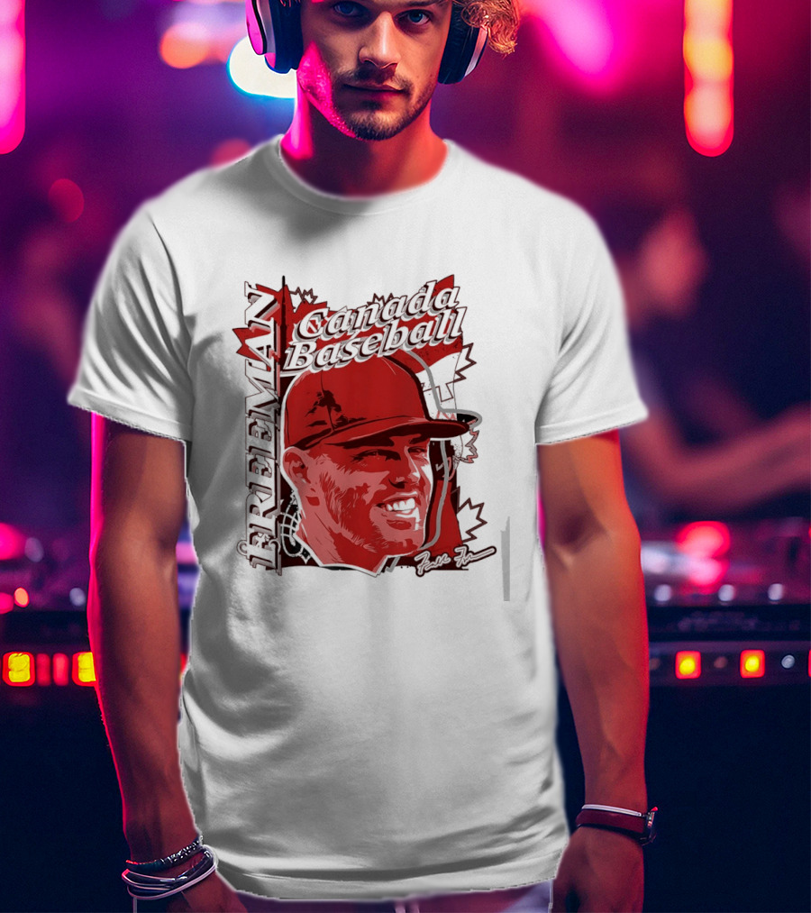 Freddie Freeman Canada Baseball MLB T-Shirt