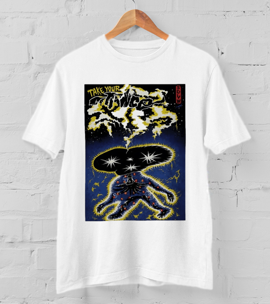 Take Your Chance SLW Electric Cosmic Figure Explosion T-Shirt