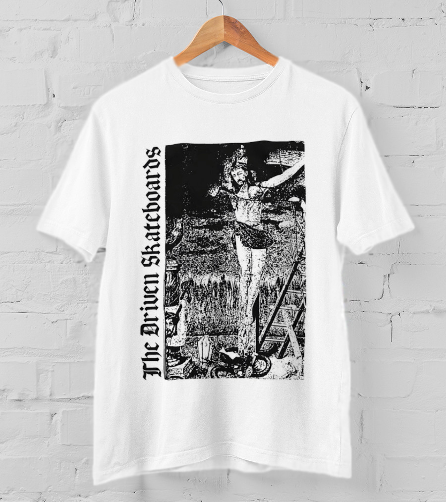 The Driven Skateboards Skeleton Rider T-Shirt